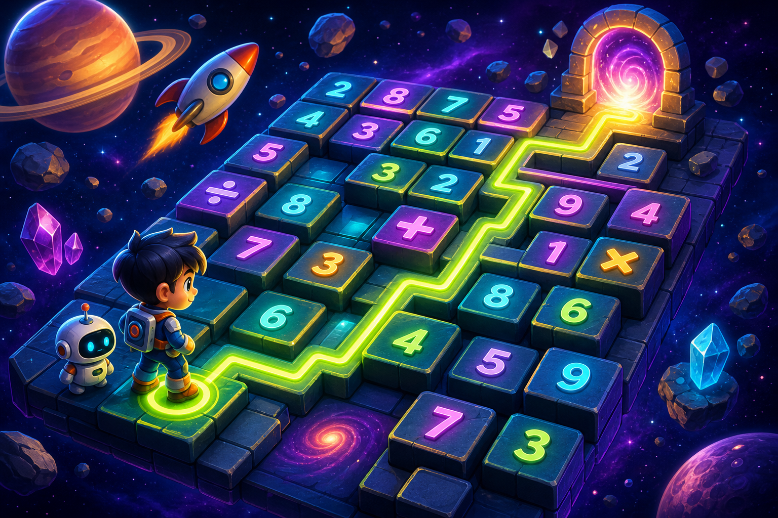 Number Maze cover art
